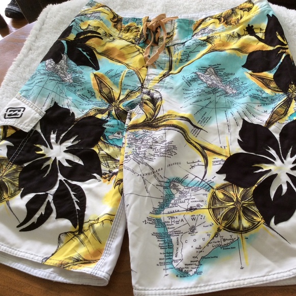 Men’s vintage billabong board shorts size 32 - Picture 2 of 4